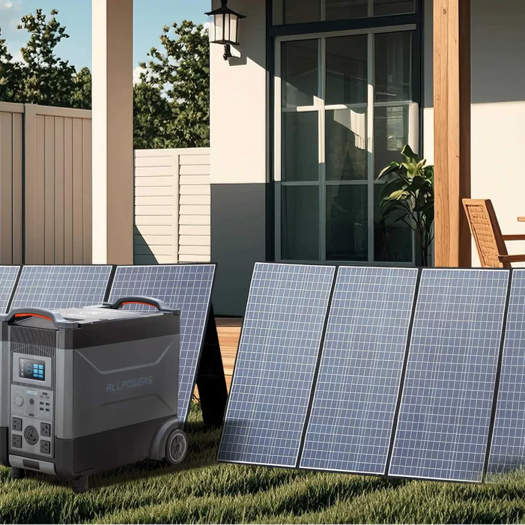 Solar Generator for Reliable Home Backup Power