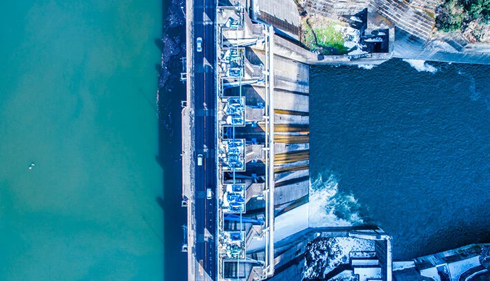 Turbine Water Power Efficiency Advantages in a Hydropower Generation System