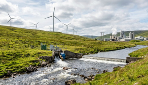 Wind and hydropower renewable energy systems for commercial facilities