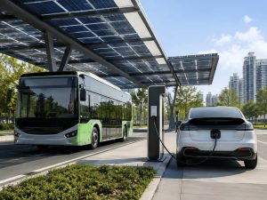Renewable energy for farms using solar panels, wind power, and irrigation systems