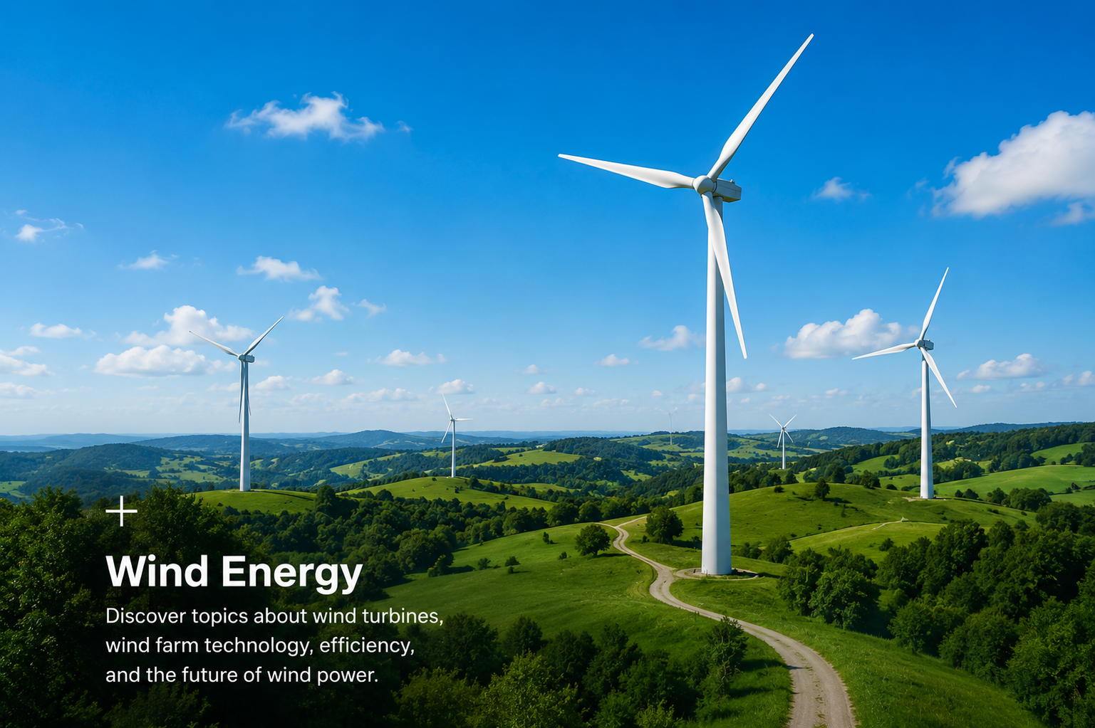 Wind energy topics for farms and open areas