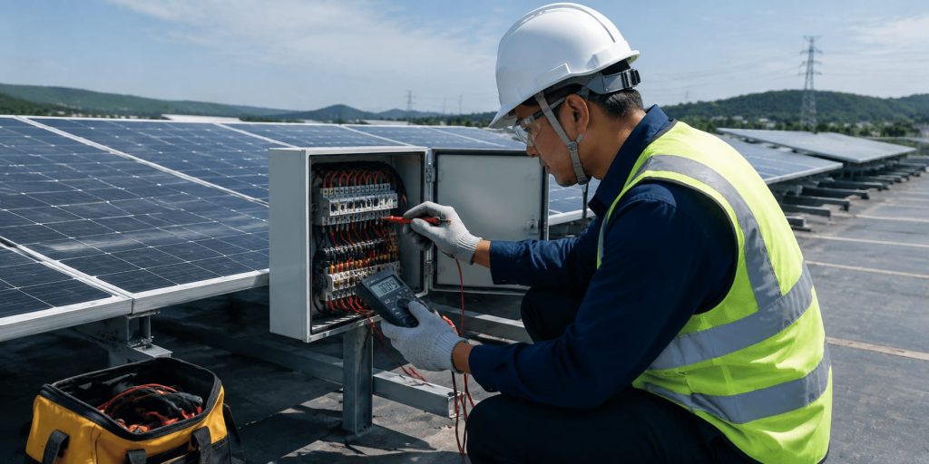 solar PV installation-1