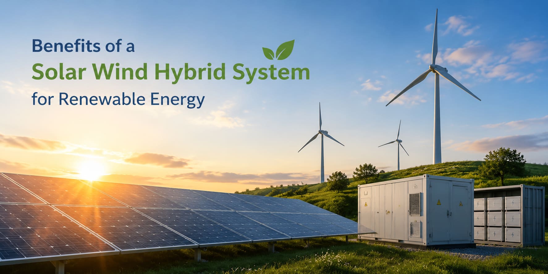 solar wind hybrid system